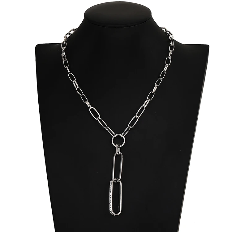 

Europe United States selling jewelry channel necklace gold plated crystal necklace
