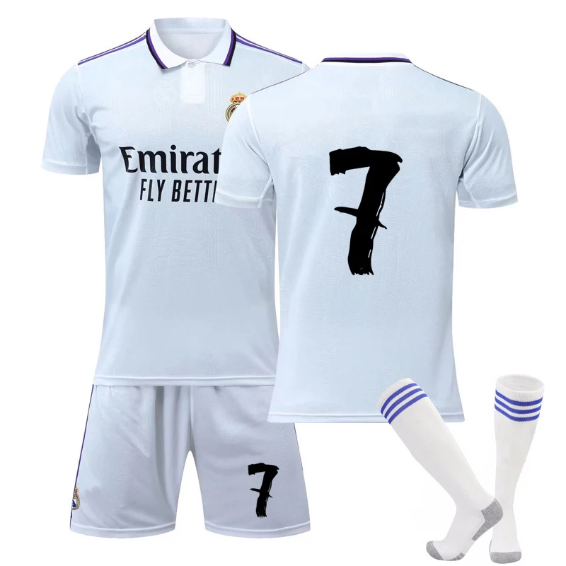 

Custom your logo Thailand Quality Factory Original Football Uniform Kit Full Set 20-22 Hot Clubs Quality Men Soccer Wear