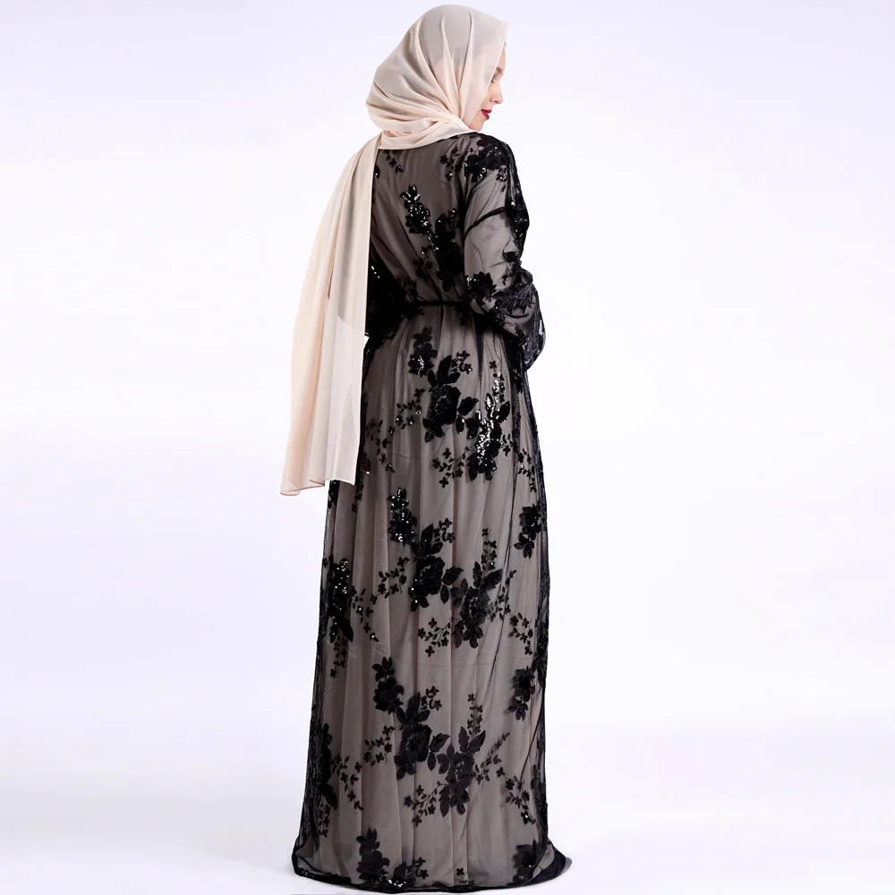 

Long Hijab Islamic Khimar Cotton Hood Dress For Muslim Women