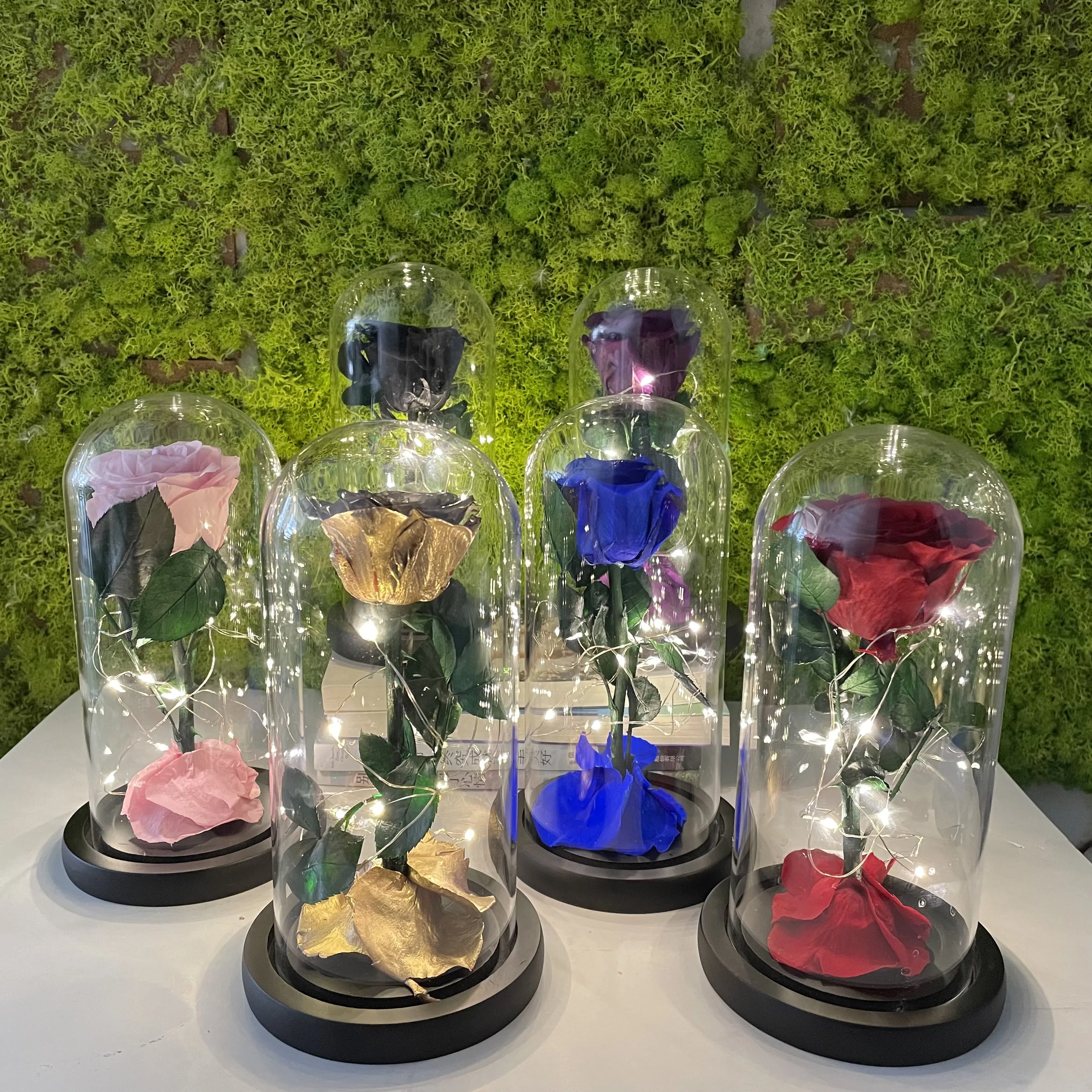 

Decoration Gifts Preserved Flower Gift Forever Flowers Rose In Glass