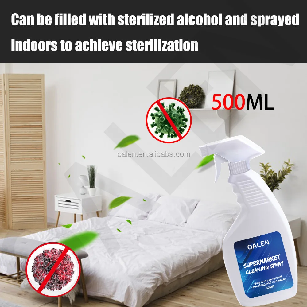
Private Labeling All Purpose Surface Liquid Cleaner Supermarket Cleaning Spray Fresh Lemon Scent 