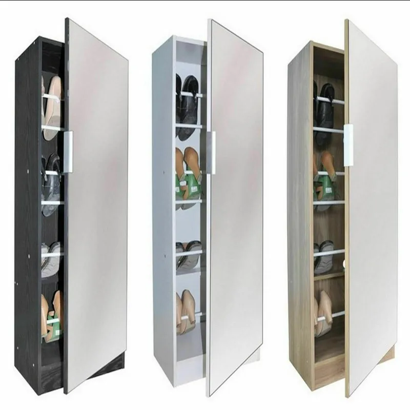 
2020 hot sale living room mirror door shoe rack, shoe cabinet, shoe closet  (62402002258)