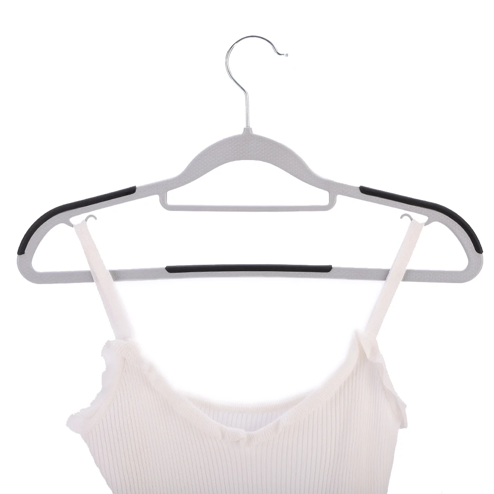 

Wholesale Plastic Drying Hanger With Anti-slip Silicon Strips Hangers Wetsuit Hanger
