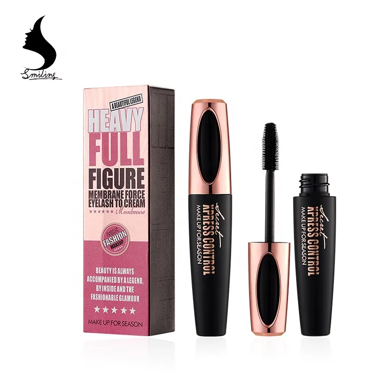 

MACFEE Heavy Full Figure Membrane Force 3D Fiber Thick Curling Mascara For Eyes Makeup, Black
