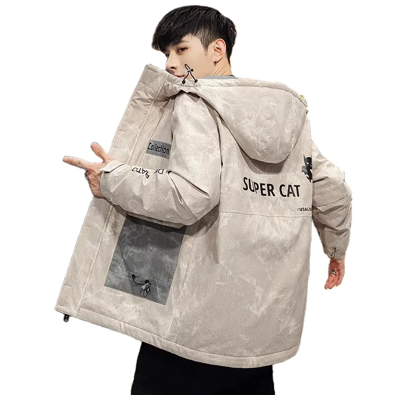

High Quality Zipper Male Men's Down Jacket Brands