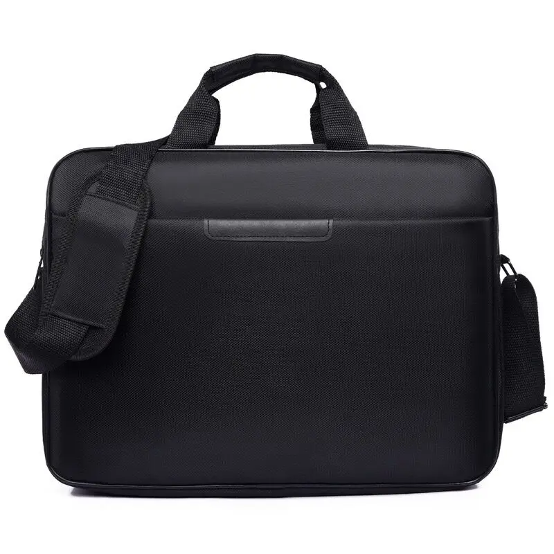 

Wholesale Cheap Laptop messenger bag Factory Durable Computer bag Nylon Polyester gift bag Business daily work, Black