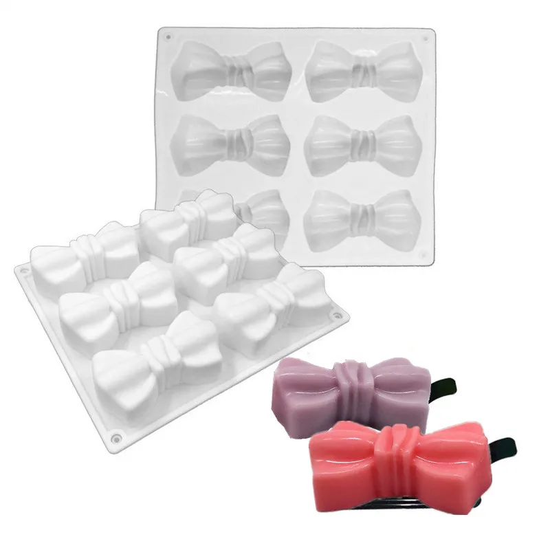 

2021 silicone 6-cavity silicone cake moulds of Cake Tools, White