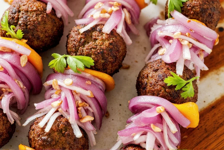 grilling kofte skewers