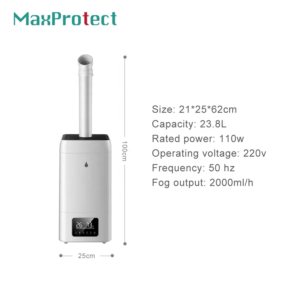 
Ulv Cold Ultrasonic Security The Portable Sterilization Smoke 900W Disinfection Spray Atomizer Fog Machine For Home 