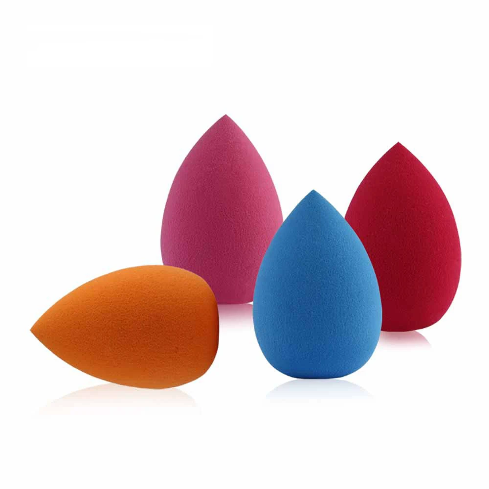 

Water Dop Shap Makeup Sponge Beauty Blending makeup blender sponge latex free Face Sponge Powder Puff, Pink, orange, blue and rose red for option