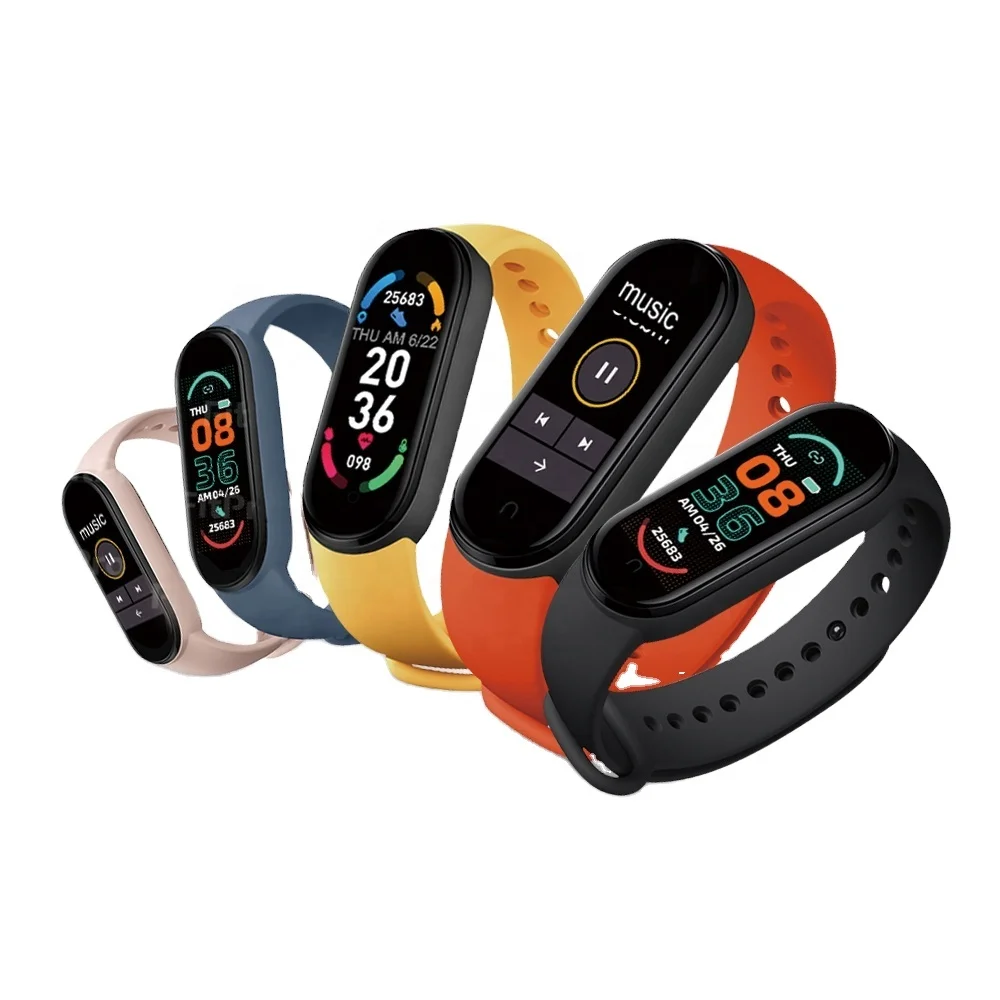 

M6 Fitness Watch Smart Bracelet Heart Rate Smart Watch Band 6