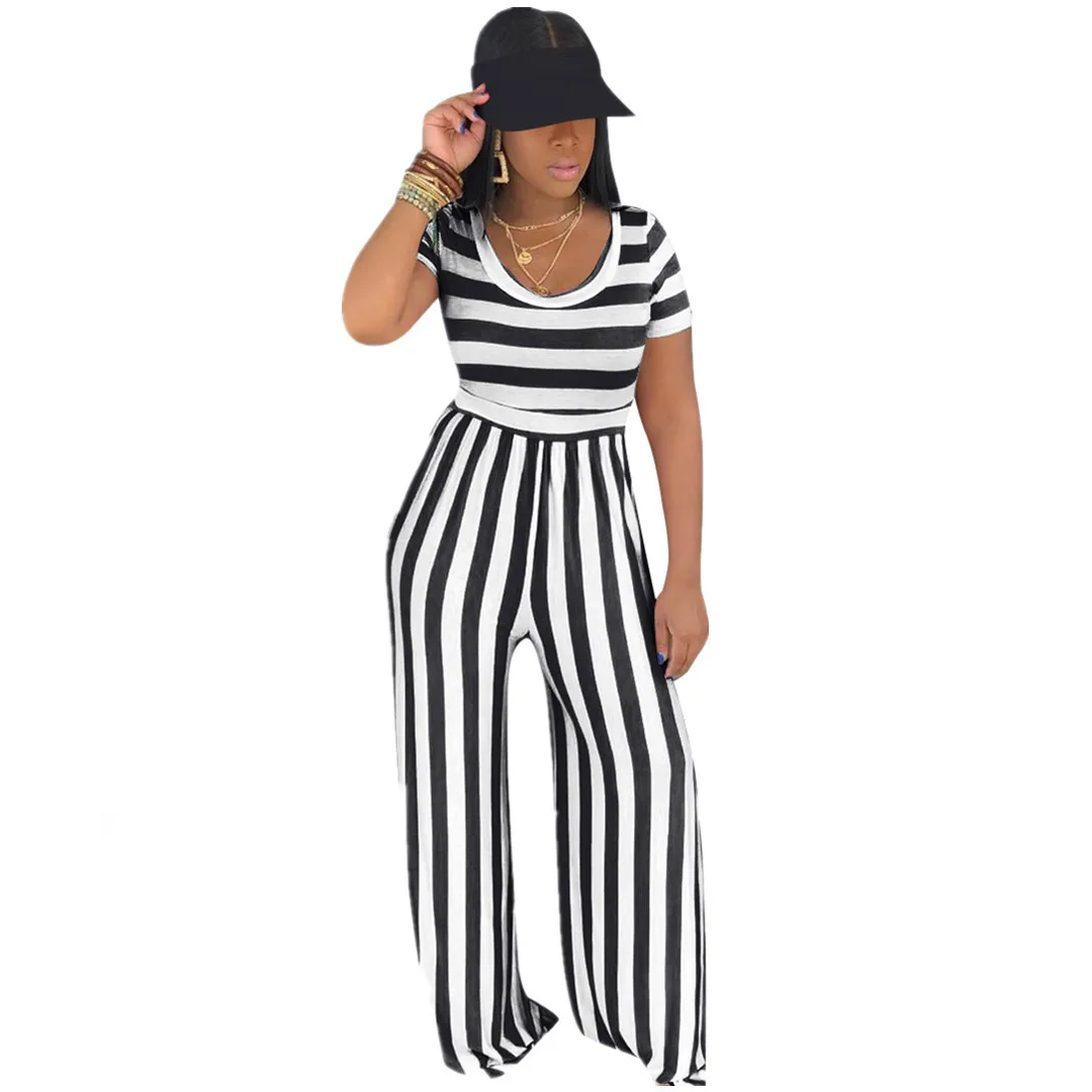 

Color Block Fitness Plus Size Gym Girls Catsuit Workout One Piece Long Sleeve Romper Lucky Label Stripe Party Corset Jumpsuit, Print