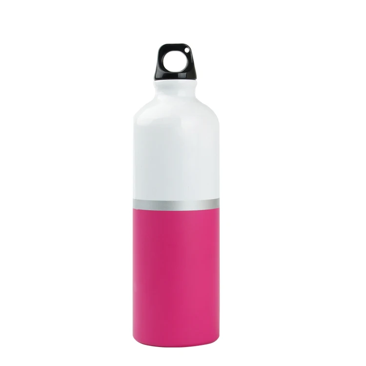 

Portable Promotion Water bottle Aluminum Sports Bottle with Custom Logo, Picture shows