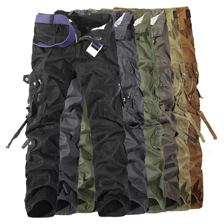 

Oversize baggy cargo pants army tactical pants trend outdoor loose slacks straight leg pants stacked sweatpants men camo joggers