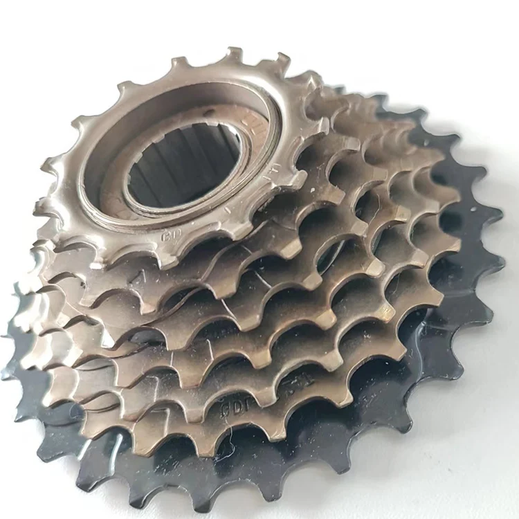 

Bicycle sprockets Road bicycle freewheel 7/ 8/9/10/11 speed steel 11-25/28/36t Bicycle Freewheel road bike cassette, Brown