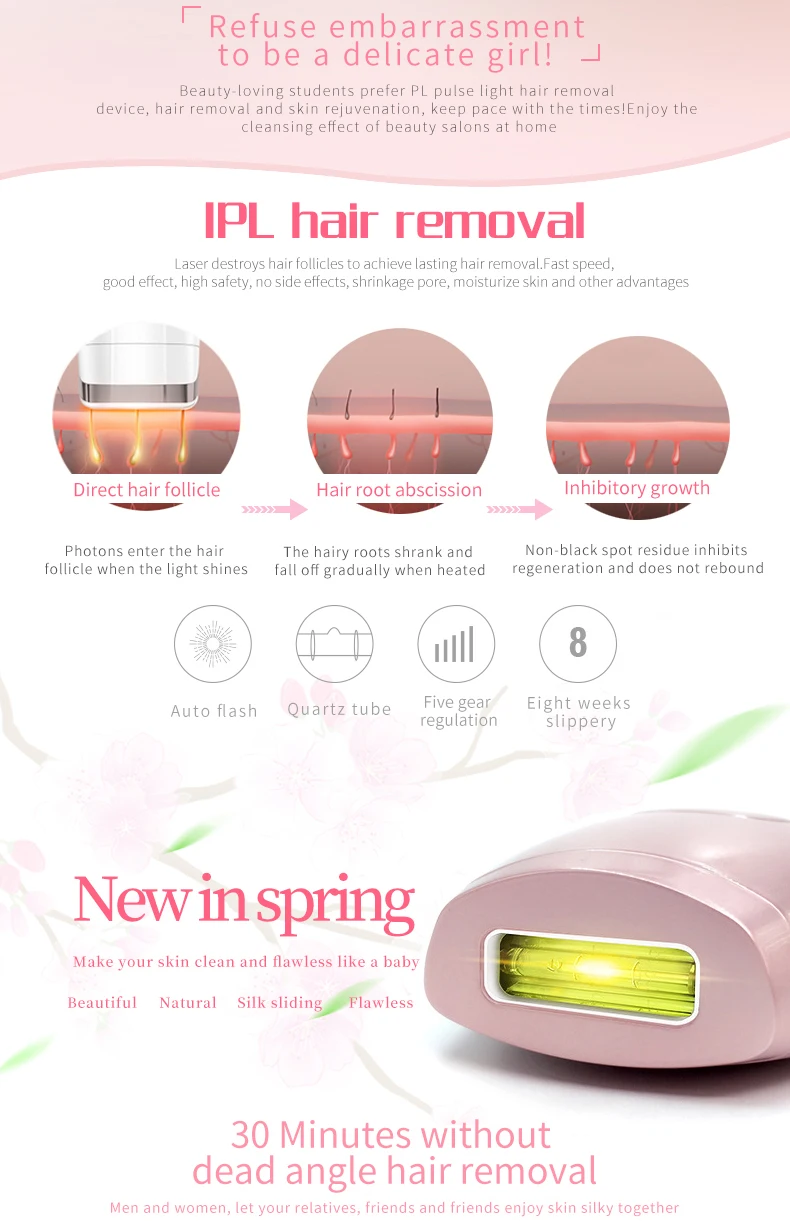 ipl hair removal instrument Fast Delivery Support Dropshipping