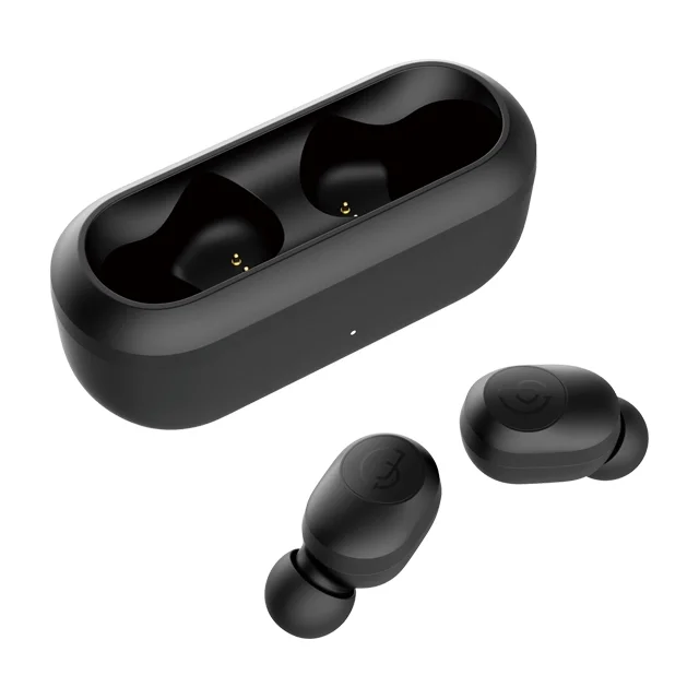 

Xiaomi Haylou GT2 TWS True Wireless Earphone Touch Control Blutooth V5.0 IPX5 Mini Portable 3D Stereo Earbud with Charging Case, Black