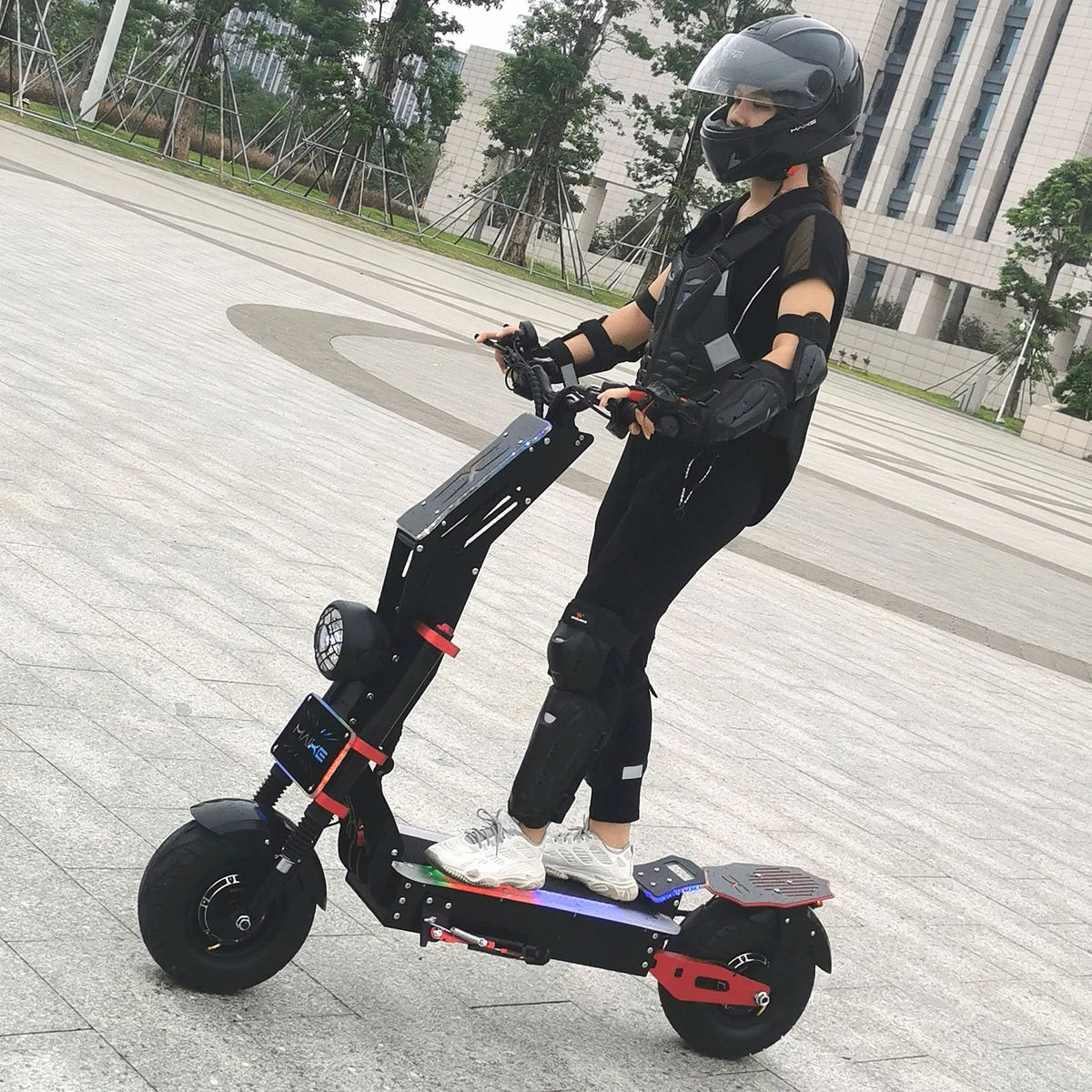 

Factory Price Wholesale Maike MKX electric scooter with big wheel 13 inch 60 volt adult 8000w electric scooter