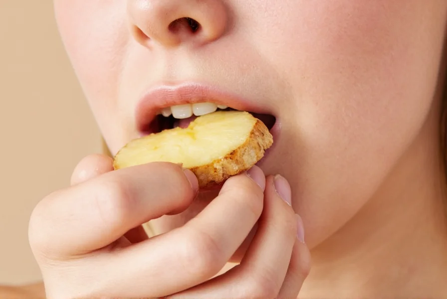 Chewing Raw Ginger Benefits: Science-Backed Health Effects