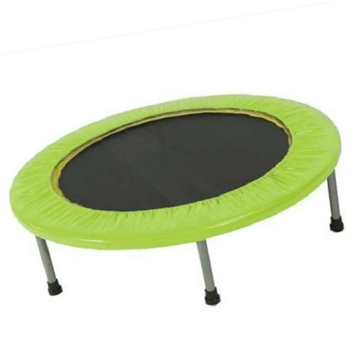 

Popular Green Mini Trampoline Kids Small Size Trampoline For Fitness exercise, Customized color