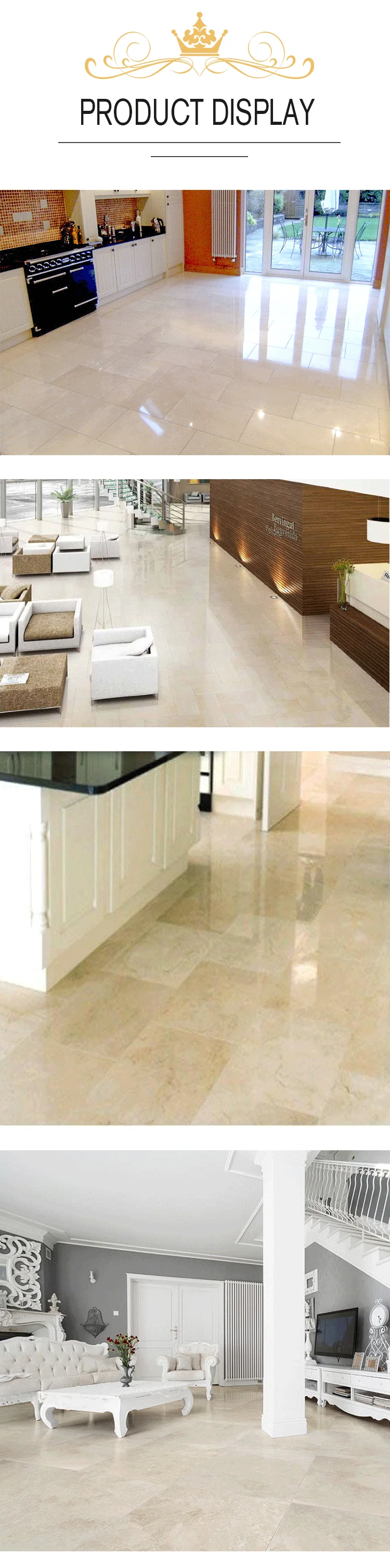 Turkish Sunny Beige Floor Marble Tile With 24x24inch,Italian Royal