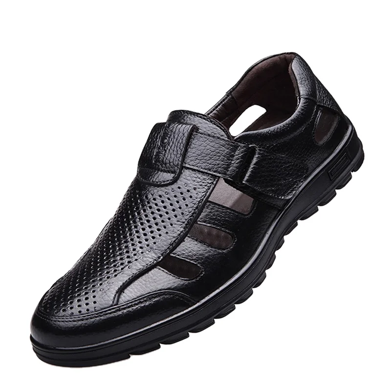 

Wholesale Price men shoes Summer design high quality Genuine leather sandals men Latest Weave Design Leather Sandals Men 2021