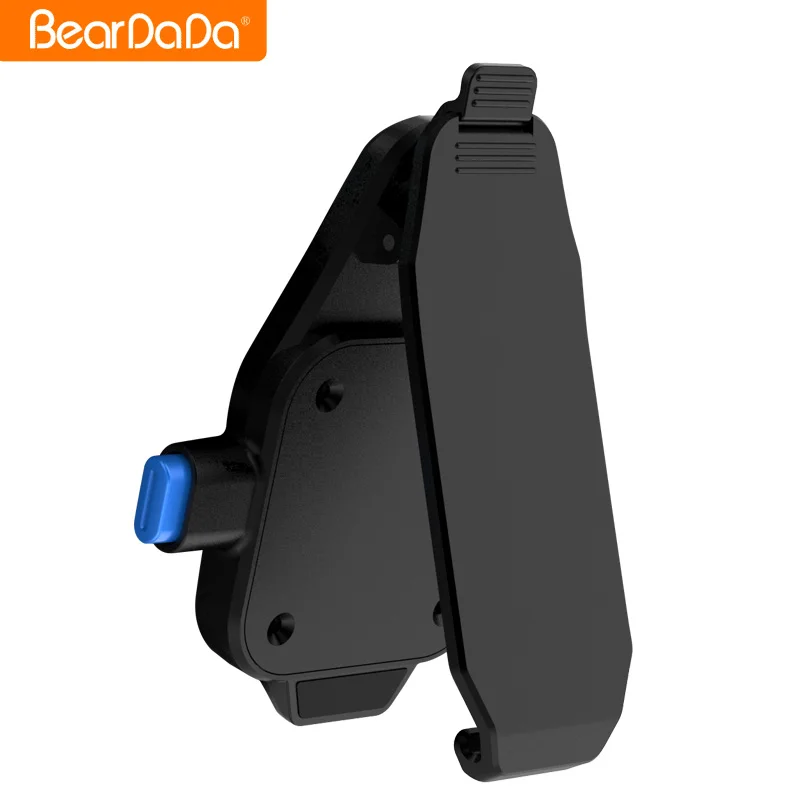 

buckle pocket clip phone case back for iPhone 11 12 12 Pro max Mobile phone holder shell plastic black three-proof back clip