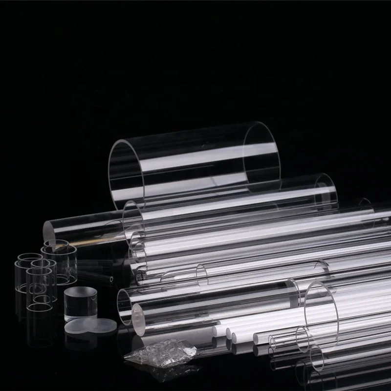 
Customized High Temperature Sizes Quartz Glass Tube Quartz Pipe 