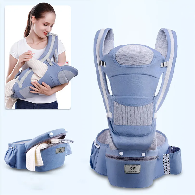 

Easy to Put On 6 Comfortable Positions Ergonomic 360 Baby Soft Carrier,Baby Sling Wrap Baby Carrier Ergonomic, Customized