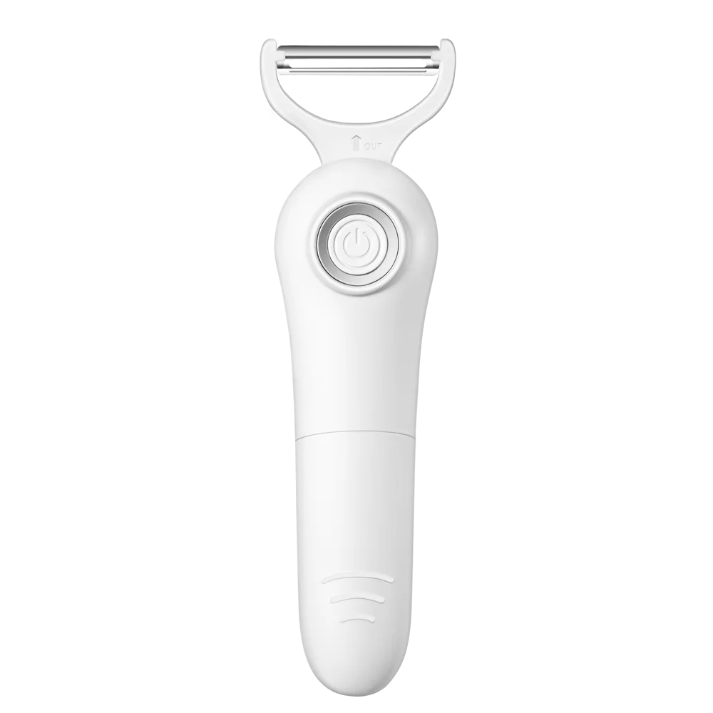 

Factory direct sales Kitchen electric USB vegetable peeler, White