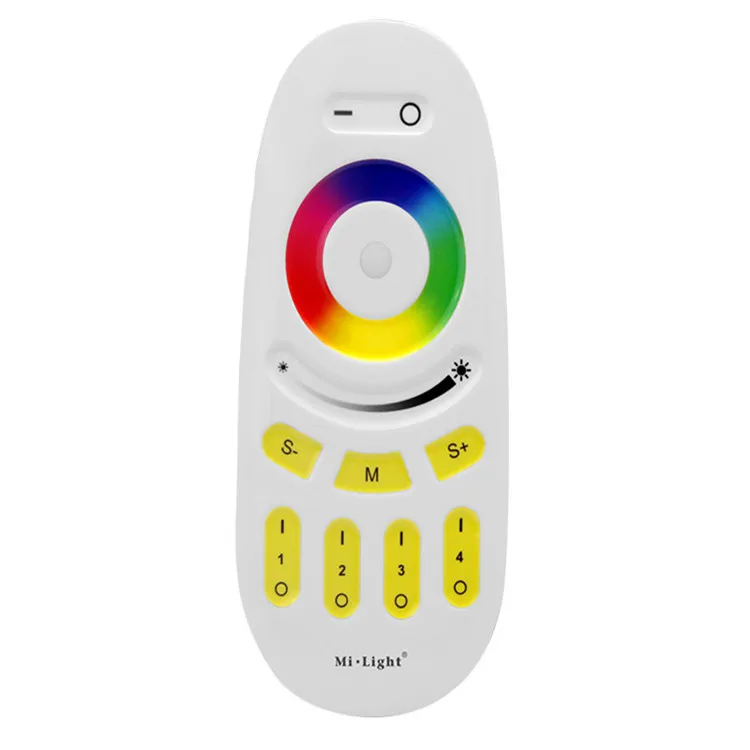 Miboxer FUT096 2.4GHz 4 Zone Touch RF RGBW Remote Control LED Remote Wifi Dimmer LED Strip Downlight Bulb