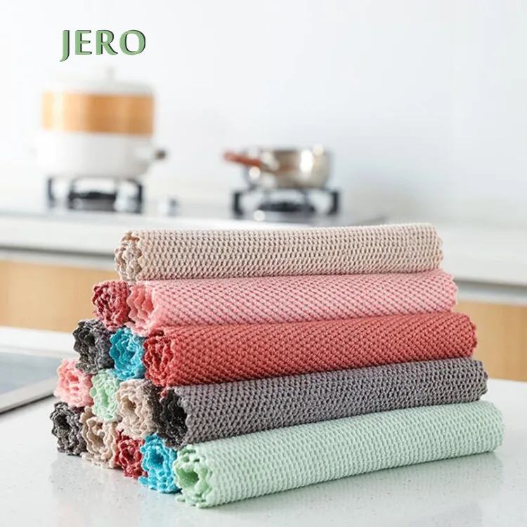 

New  Stainless Steel Microfiber Cloth Microfiber Kitchen Cloth Micofiber Dusting Cloth, 5 colors