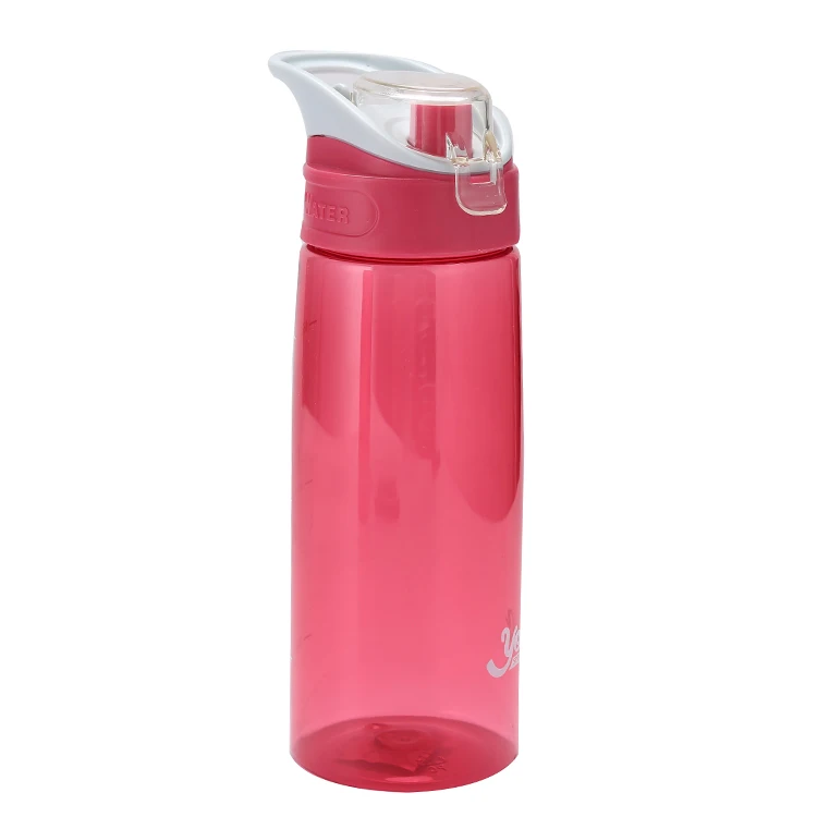 

Outdoor Sports Plastic Water Bottle With Handle Custom