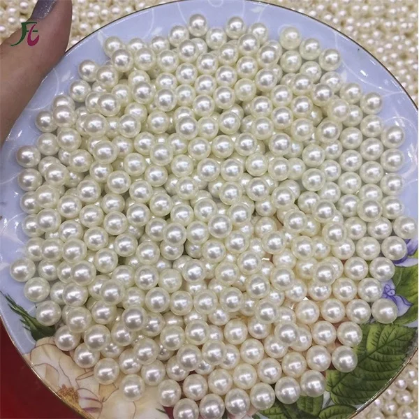 

Factory price High quality ABS No Hole pearl jewelry Accessories for Jewelry Making
