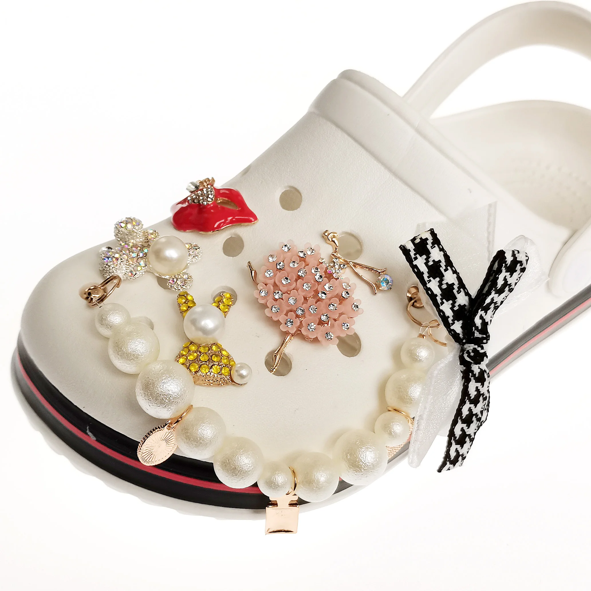 

The hot Selling Aceon Stainless Steel Jewelry Accessory Polished shoe charms