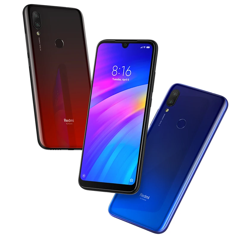 
Cheapest Global Version Xiaomi Redmi 7 3GB 64GB Mobile Phone Snapdragon 632 Octa Core 4000mAh 6.26inch Dual Cameras 