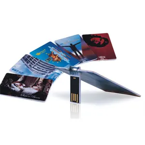 Credit Card Shaped USB Flash Drive