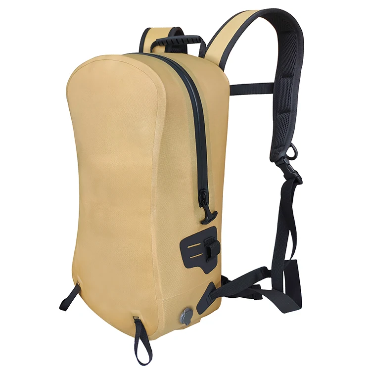 

Logo customized outdoor TPU waterproof backpack 13L portable beach travel dry bag suitable for various outdoor activities, Grey/dark grey or custom