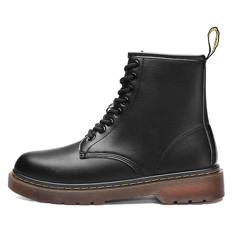 

Wholesale custom cheap autumn and winter breathable motorcycle boots for men, Black