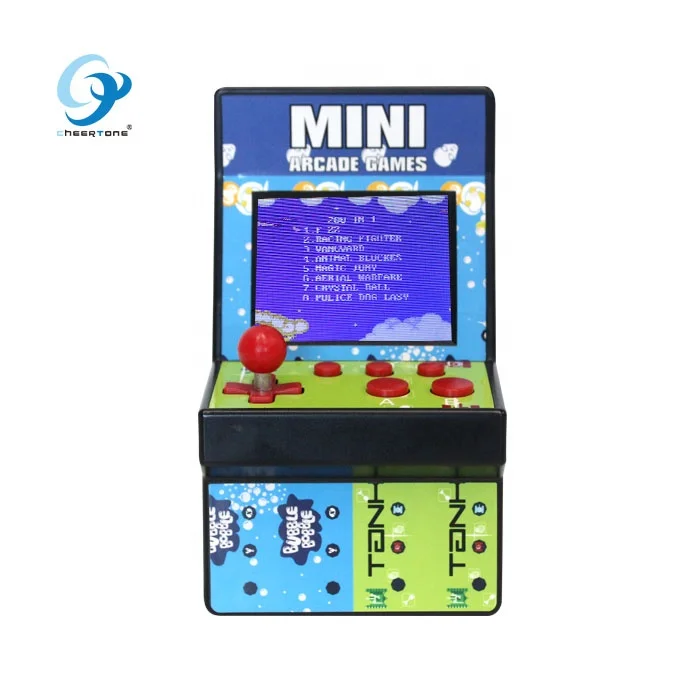 

CTT882B China Supplier Short time delivery of Kids Arcade Mini Game Machine, Green