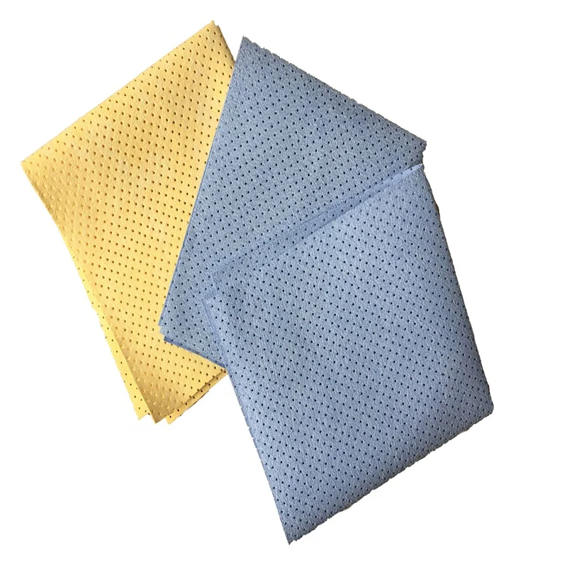 

Microfiber Car Cleaning Cloth, Blue/yellow