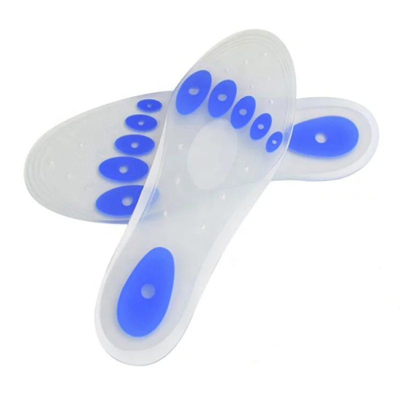 

Comfortable Silicone Heel Cup Pads foot shoe pad insole Medical Gel Pain Relief Silicone Insole Pads, Pantone color