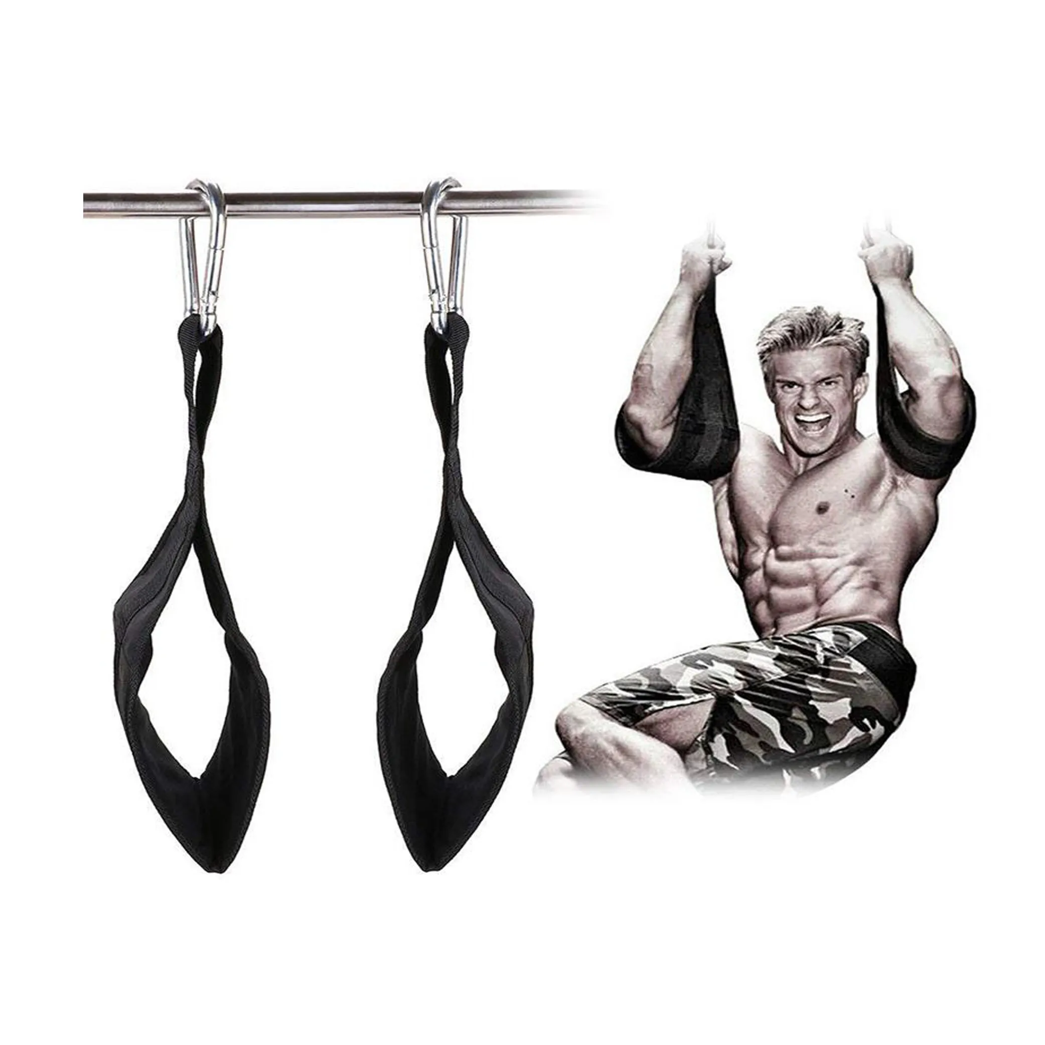 

Amazon Hot Selling Abdominal Straps Weight Lifting Pull Up Exercise Band Muscles Training Gym Equipment Low MOQ, Customized color