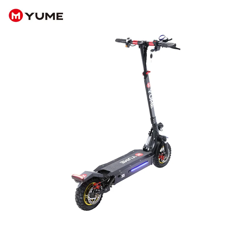 

YUME S10 chinese new electric scooter 1000w dual motor fat tire escooter from china europe warehouse for adult
