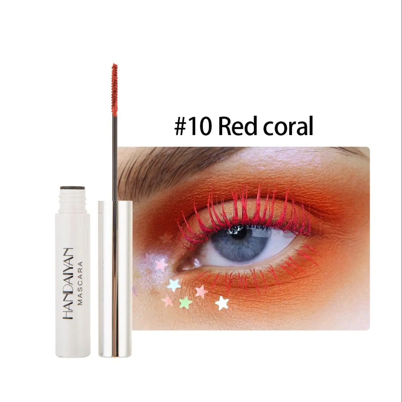

OEM private label mascara cosmetic beautiful colorful maskara 4d eyelash fiber mascara