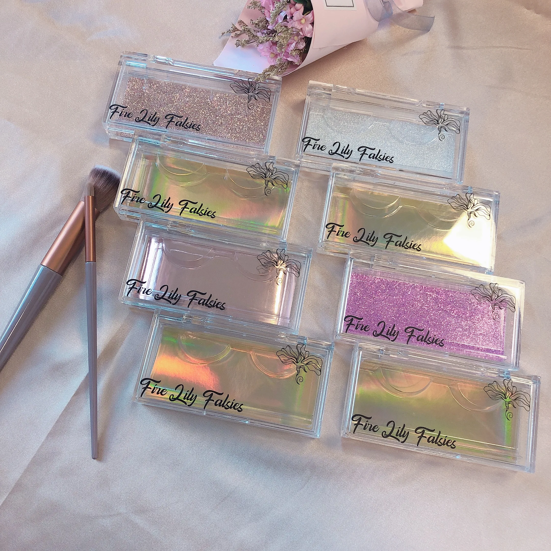 

25mm 3d mink eyelashes vendor eyelash extensions with eyelash customized boxes, Nature color black