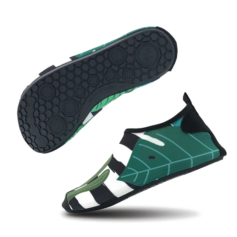 

2020 new arrivals unisex sport black sport water skin beach aqua shoes, Printing