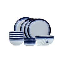 

Luxury dinnerware gold rim ceramic bone china dinner plate sets
