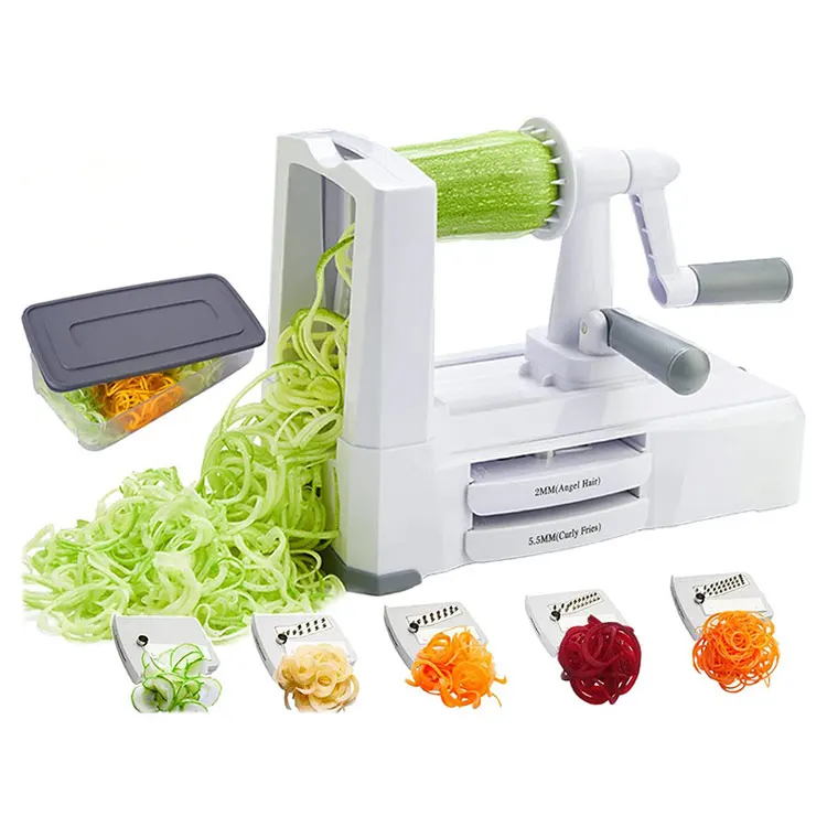 

Wholesale Zucchini Pasta Noodle Spaghetti Maker Spiral Vegetable Slicer,Vegetable Spiralizer And Cutter Carrot Slicer