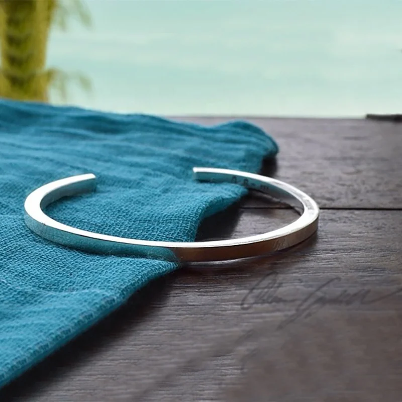 

Craft Wolf Fashion minimalist jewelry cuff party bracelet silver gold custom stainless steel charm Bangles Bracelet for man, Gold, black, steel